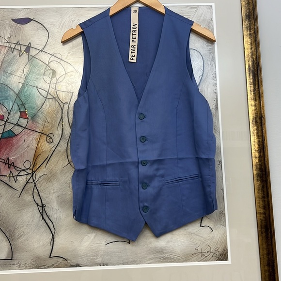 IDARA JACKET SKY BLUE PETAR PETROV - Picture 10 of 12